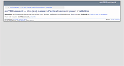 Desktop Screenshot of entrinement.toutafon.org
